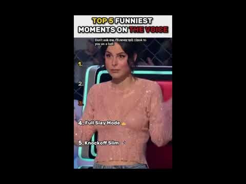 Top 5 funniest moments on the voice