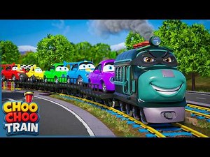 Police Train vs Thief Train 🚓🚂 Rescue Mission Saves Toy Cars!
