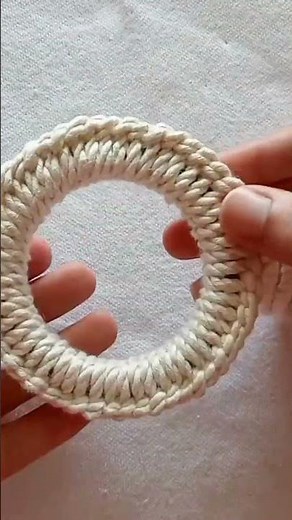 Diy, Wrapping Ring for Macrame Wreath (Full video on my channel)