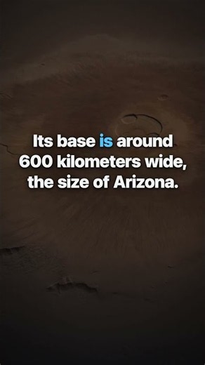 The biggest volcano in the solar system is on MARS