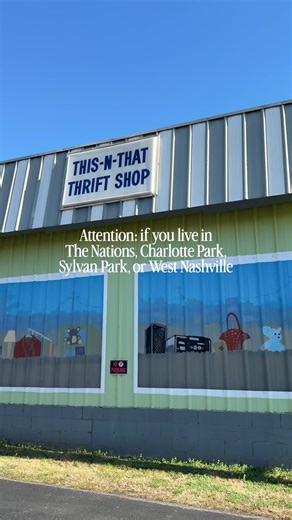 This week through Saturday, everything at This-N-That is 50% off! This store is a Nations staple and proceeds benefit St. Luke's Community House! Go support! @tntnashville @stlukescommunityhouse #nashville #thenations #sylvanpark #realestate