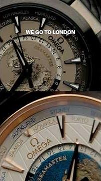 Omega Seamaster Aqua Terra Worldtimers: Titanium vs Rose Gold l SwissWatchExpo