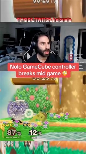 Nolo GameCube controller breaks 😳
