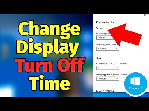 How to Change the Display Turn Off Time in Windows 10