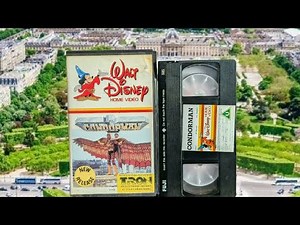 Walt Disney's Condorman (1981) UK VHS Rental Tape and Opening #waltdisney
