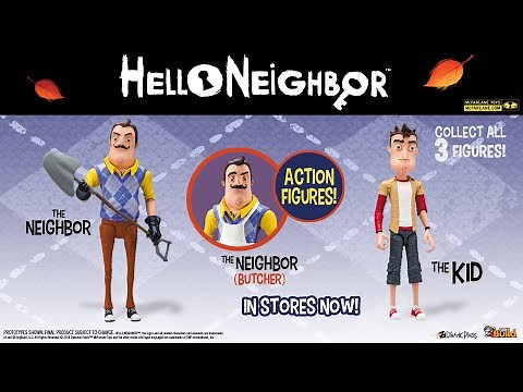 Hello Neighbor Action Figures - McFarlane Toys Preview