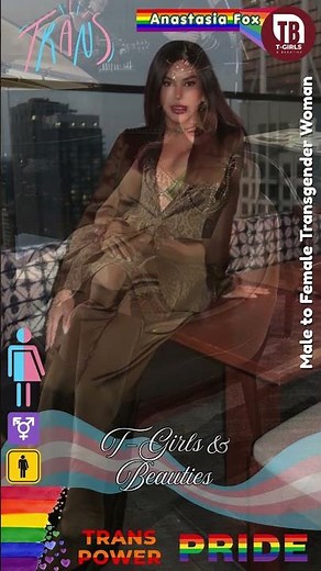 Male to Female Transgender Woman - Anastasia Fox💗 #transgender #viral #shorts