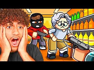 WE ROBBED MOMS FOR CASH IN ROBLOX!