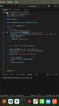 How to Send Emails Using SendGrid Templates in Node.js #javascript #coding #emailmarketing #nodejs