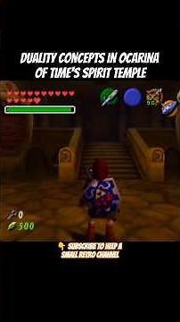 Duality- A masterclass in Ocarina of Time Spirit Temple #nintendo64