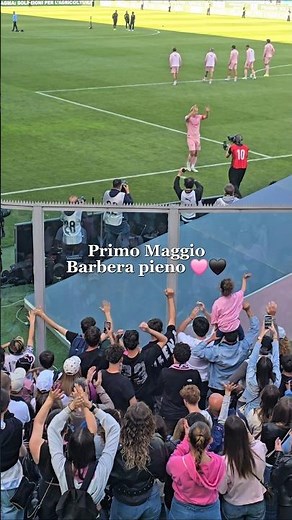 Barbera pieno il Primo Maggio 🏟️ Palermo-Catanzaro