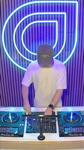 DJ Drops the Beat: Neon Lights, Ocean Vibes, Epic Mix! #shorts