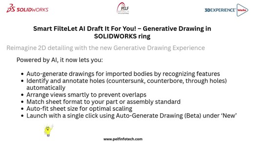 #solidworks #cad #engineeringdesign #productdesign #aidesign #aiautomation #generativeai #mechanicalengineering #designengineering #drafting #2ddrawings #cadautomation #manufacturingtech… | Pelf Infotech Pvt. Ltd.