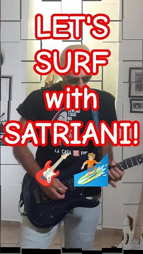 JOE SATRIANI - THE SURFING WITH THE ALIEN TONE IS ABSOLUTELY WILD 🚀