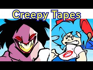 FNF High Quality Creepypasta Retakes!!! (Jeff, Jack, IHY Luigi, Slender Man) | The Creepy Tapes Demo