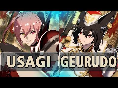 GBVSR:🔥Usagi (Grimnir) Vs Geurudo (Ilsa)🔥| High Level Gameplay.