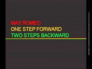 One step forward, two steps backwards