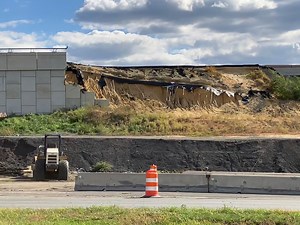 Work has started on $92M project to replace collapsed I-295 retaining wall
