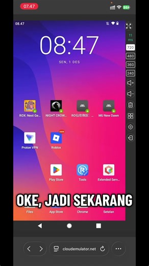 Tutorial pasang script di redfinger #fyp #fishit #fishitroblox #atomichub