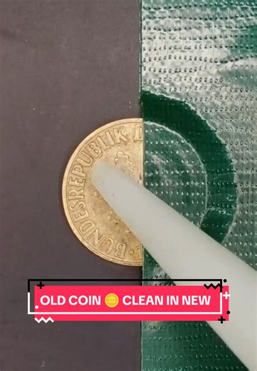 Clean Germany For 10 Thousand Subscribers 🔥🔥 #cleaningdirtycoins #satisfying #asmr #Germany