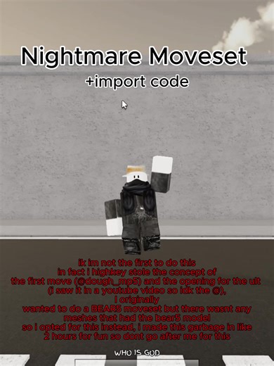 Isralitok bless this video🙏 https://docs.google.com/document/d/1pQM8ZTtLdqg3rKQr7tOKpImZ6A0ma9DJHKpsKk34yYE/edit?usp=drivesdk #jjs #jjsskillbuilder #custommoveset #jjscustommovesets #nightmarefreddy