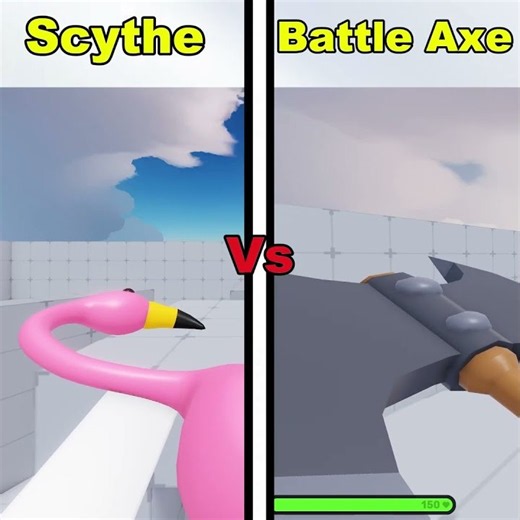 🔥Scythe vs Battle Axe in Rivals
