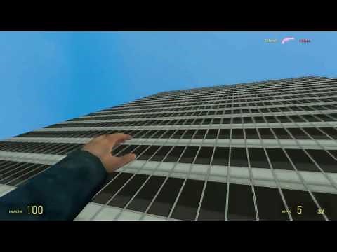 Gmod - Slow Motion Skyscraper Fall