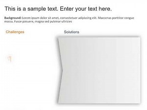Animated Problem and Solution PowerPoint Template 9