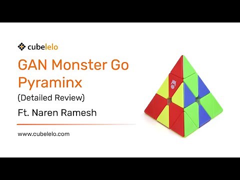 GAN Monster Go Pyraminx | Ft. Naren Ramesh | Cubelelo
