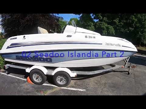 2002 Seadoo Islandia -Part 2 Engine Removal-02 Mercury 240HP 2.5L V6 m2 EFI