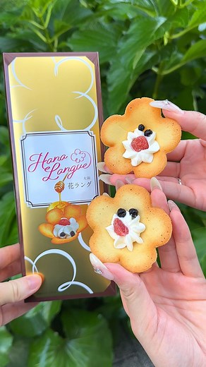 ゆうとグルメ/毎日甘いもの食べたい on Instagram: "🌸大阪土産におすすめの花ラングともちまろ菓🌸 ㅤㅤㅤㅤㅤㅤㅤㅤㅤㅤㅤㅤㅤ あみだ池大黒さん(@amidaike_daikoku)の 「大阪花ラング 6個入り」972円(税込) 「大阪花ラング 9個入り」1458円(税込) 「大阪もちまろ菓 6個入り」930円(税込) 「大阪もちまろ菓 10個入り」1500円(税込) ㅤㅤㅤㅤㅤㅤㅤㅤㅤㅤㅤㅤㅤ あみだ池大黒さんは創業200年以上の老舗お菓子メーカー！ 今回はそのあみだ池大黒さんが作る大阪旅行のお土産にぴったりなお菓子を2種類紹介！ ㅤㅤㅤㅤㅤㅤㅤㅤㅤㅤㅤㅤㅤ まずひとつ目が"大阪花ラング"🌸🍯 可愛いお花のカタチをしたラングドシャで、真ん中には大阪産のはちみつを贅沢に使用したふわふわのクリームとドライフルーツがトッピングしてあります！ ㅤㅤㅤㅤㅤㅤㅤㅤㅤㅤㅤㅤㅤ ラングドシャ部分はバターの風味をしっかりと感じつつサックサクの軽め食感をしていて、はちみつの濃厚な甘みを感じるなめらかクリームが相性抜群な組み合わせ！ ㅤㅤㅤㅤㅤㅤㅤㅤㅤㅤㅤㅤㅤ そのまま常温で食べても