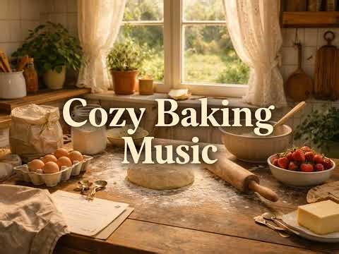 Slow Baking Day in a Country Kitchen | Cozy Instrumental Music