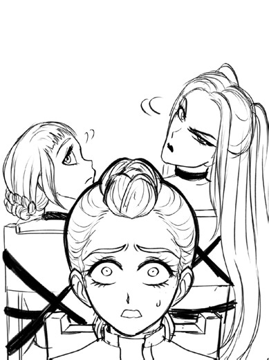 Gee I wonder who Kidnapped them like that?? pssh sicko! 🙄😤 #kpopdemonhunters #huntrix #sketch #animatic #trend