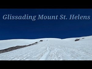 Hiking and Glissading Mount St. Helens w/ Han Solo
