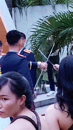 PNPA Traditional Cross Saber for Newly Wedding of Lakan #followers #highlight #crosssaber Part 5 | Neriza Gadayan