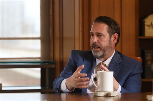 Read the full transcript of UT President Jim Davis’ first interview since taking office