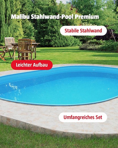 Holt euch das Urlaubsfeeling in euren Garten! Mit einem eigenen Pool wird jeder Tag zum Sommerhighlight. 🌞💦 👇 Hier geht es zu unseren Poolmodellen: https://www.bauhaus.info/pools/c/10001075 | BAUHAUS Deutschland