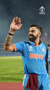 The finish, the crowd and the fireworks 🎆 #Cricket #CricketReels #CWC23 | ICC - International Cricket Council