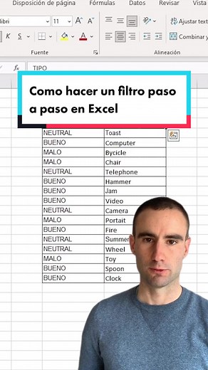 Como hacer un filtro paso a paso en Excel ✅ #ExcelConAlvaro #Excel #ExcelTips #AprenderExcel #ExcelBasico #trucosexcel