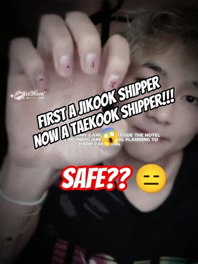 First a Jikook Shipper now a taekook one!!!😤 Wtf??🤬