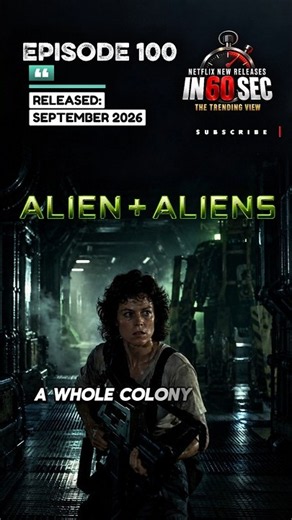 👽 Alien + Aliens: Ripley’s Double Nightmare | Netflix in 60 Seconds