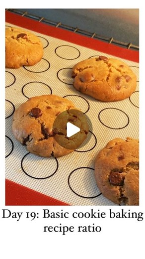 Namrata Sanwal | Consultant | Recipe developer | Baking mentor on Instagram: "The basic recipe ratio for a cookie is - • 1 part sugar, 2 parts butter, 3 parts flour (1:2:3 ratio). 👉You can make various cookies based on this basic ratio by adding or substituting various ingredients to get various types of cookies. For example, adding eggs and baking powder, will give you softer cookies. Substituting regular sugar with brown sugar will give of chewier cookies and so on. ❓Did you know about baking
