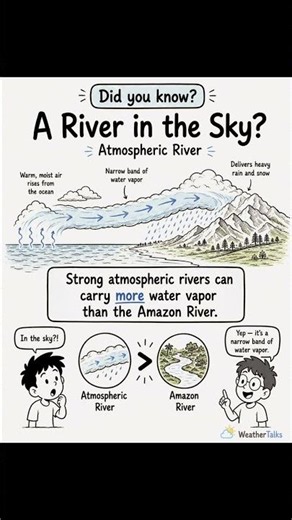 A river in the sky—transporting huge amounts of moisture across great distances.