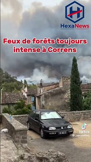 Correns en flamme