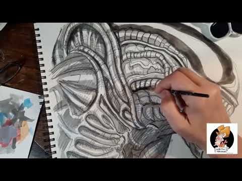 Watch This Alien Drawing Come To Life!