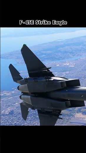 F-15E Strike Eagle in Flight – Ultimate Air Dominance Captured at 30,000 Feet
