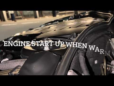 Sound from M113 engine. Timing chain or tandem pump? CL500 w215 1990