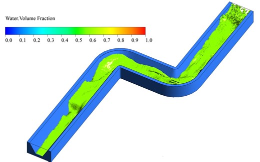 Fluent水渠流动模拟