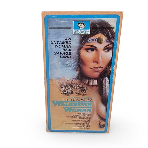 The Legend of Walks Far Woman VHS Raquel Welch Home Video Vintage 80's Movie - Etsy
