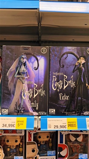 🦋 Corpse Bride Emily and Victor collectible statues from AbyStyle Studio at SmythsToys DE